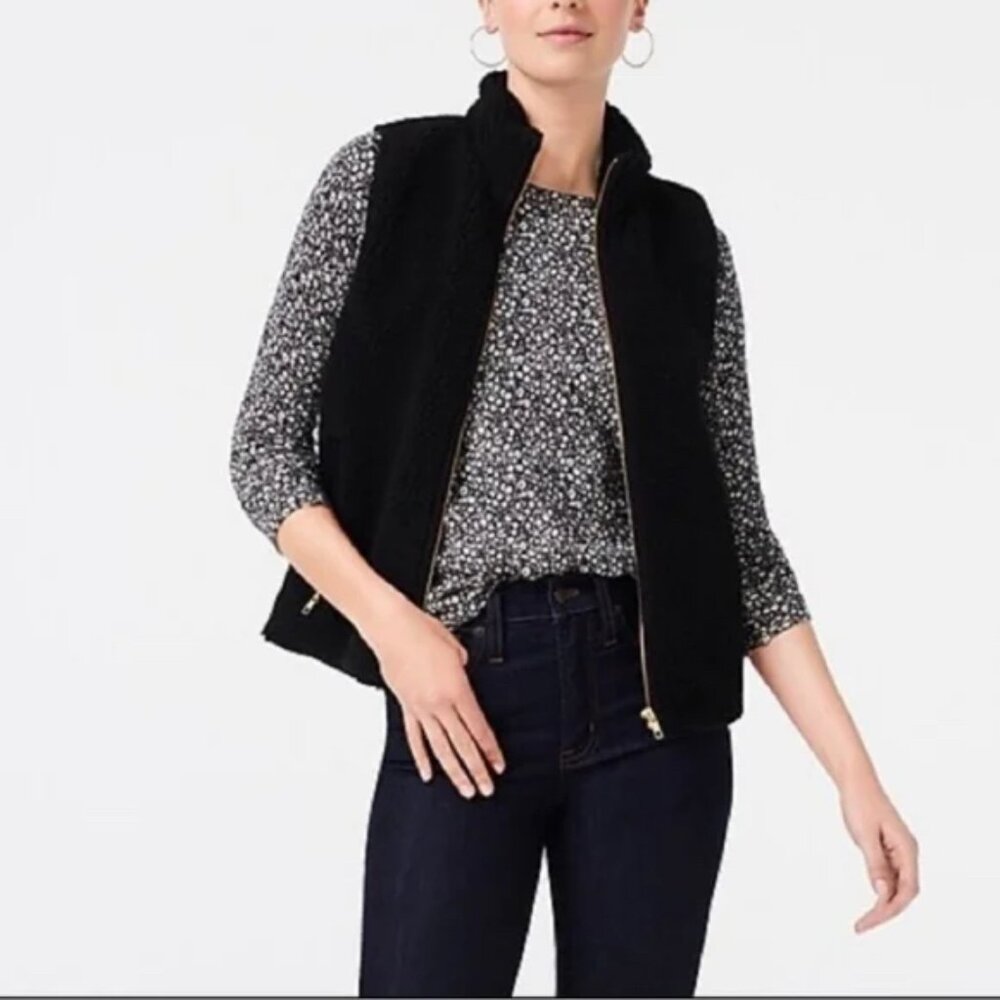 J. Crew Sherpa Vest